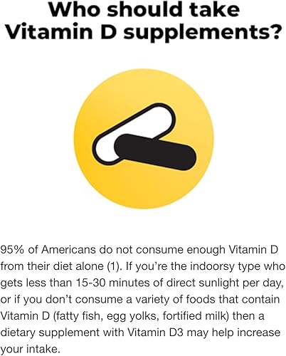 Miniatura 4 de Vitamina D3 25mcg (1000 UI)  650 cápsulas blandas - Suministro para 22 meses  Apoya los huesos, los dientes, los músculos y el sistema inmunológico