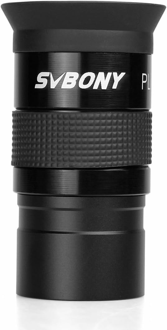 SVBONY 25mm Telescope Eyepiece, Bundle with 40mm Plossl Telescope Lens