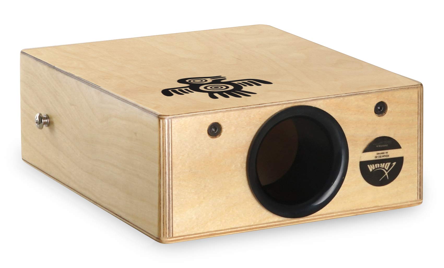 XDrum Street Cajon Peruana Birch (Cajon da viaggio per l’esterno, battente da 3 mm, tunnel bass reflex, incl. tracolla)