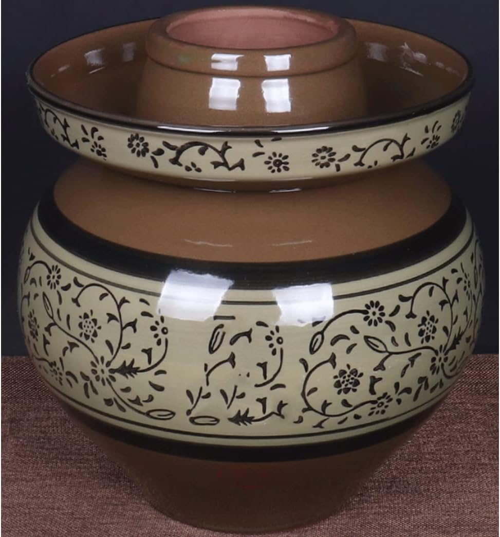 久松窯 常滑焼 切り立てかめ 蓋付き 10号 久松】常滑焼久松窯蓋付カメ