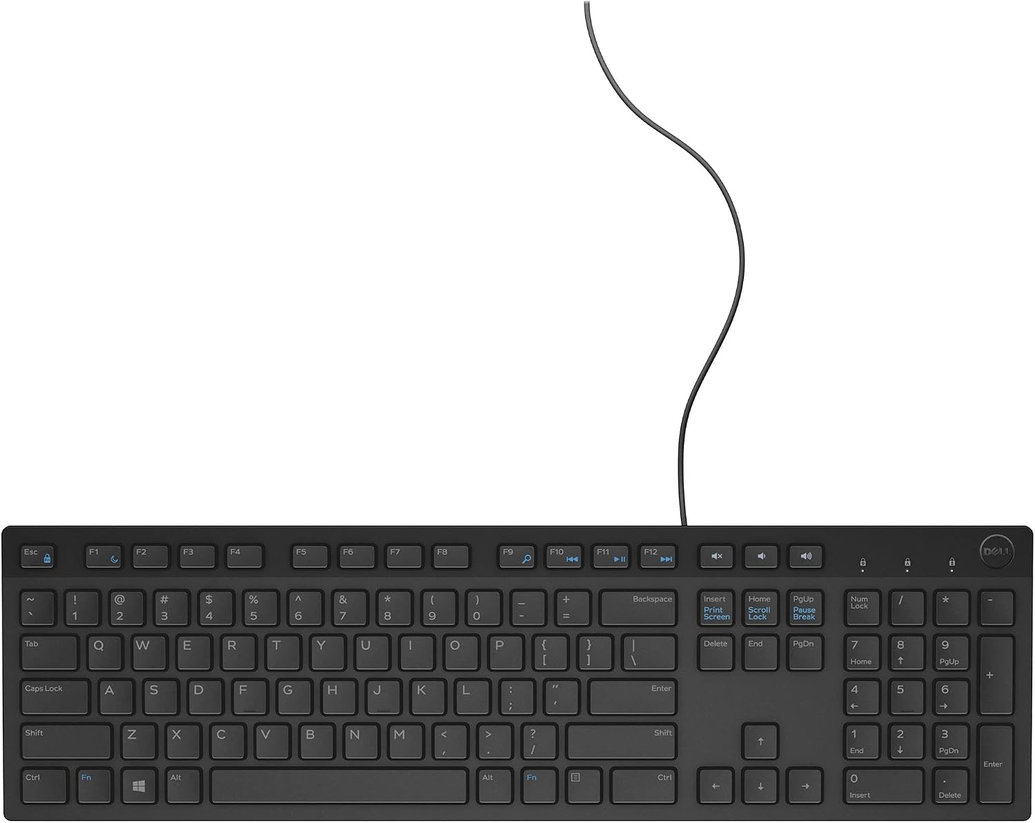 DELL CLAVIER MULTIMEDIA -KB216 FR AZERTY - NOIR FR