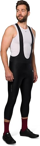 Miniatura 4 de PEARL IZUMI Mallas con peto Attack 34 de 18.75 pulgadas para hombre, elementos reflectantes con gamuza Elite Levitate y tela de primera calidad