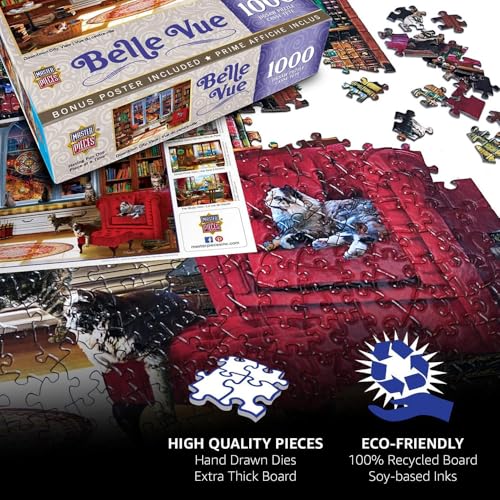 MasterPieces Sports Puzzle - Rompecabezas NHL Liga Hockey 500 Piezas 21 x 15 miniatura 4