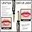 evpct 1Pcs Mauve Warm Pink Shine Lip Liner and Lipstick Combo Set Kit for Women, Moisturizing Glossy Tinted Lip Stick Balm, Sheer Shine Juicy Finish, Lightweight Hydrating Formula Lip Care 43