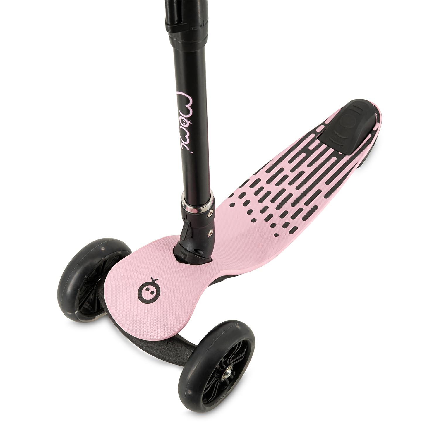 Trottinette Enfant 3 Roues MoMi SAN 2 en 1, Guidon réglable (60/66/72 cm), Pliable, Roues LED avec roulements ABEC-7, Frein à Pied, légère (2,7 kg)