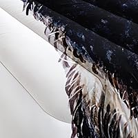 Vista 3 de CVHOUSE Juego de ropa de cama con diseño de panda, juego de edredón individual con panda y 2 fundas de almohada, lindo juego de colcha kawaii