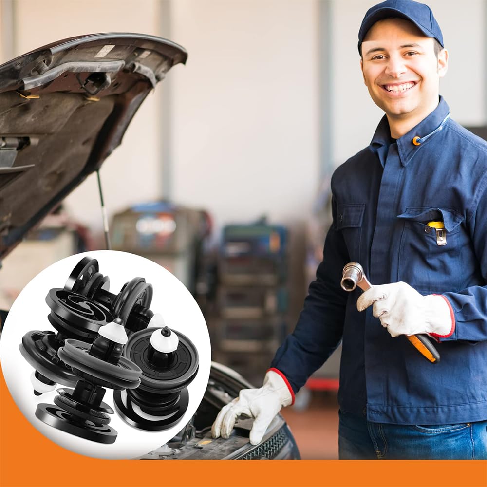 20pz clip in plastica per pannelli di rivestimento porta interni per vw golf, , bora - elementi di fissaggio di ricambio oem, per la riparazione di pannelli porta auto, manutenzione del veicolo
