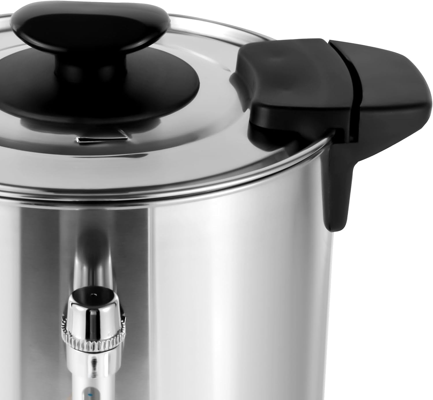 8L Hot Water Dispenser Large Commercial Coffee Machine,Temperature Adjustable(86-230°F), Portable Tea Urn Coffee Boiler with Thermostat Control with Faucet for Home Restaurant Use