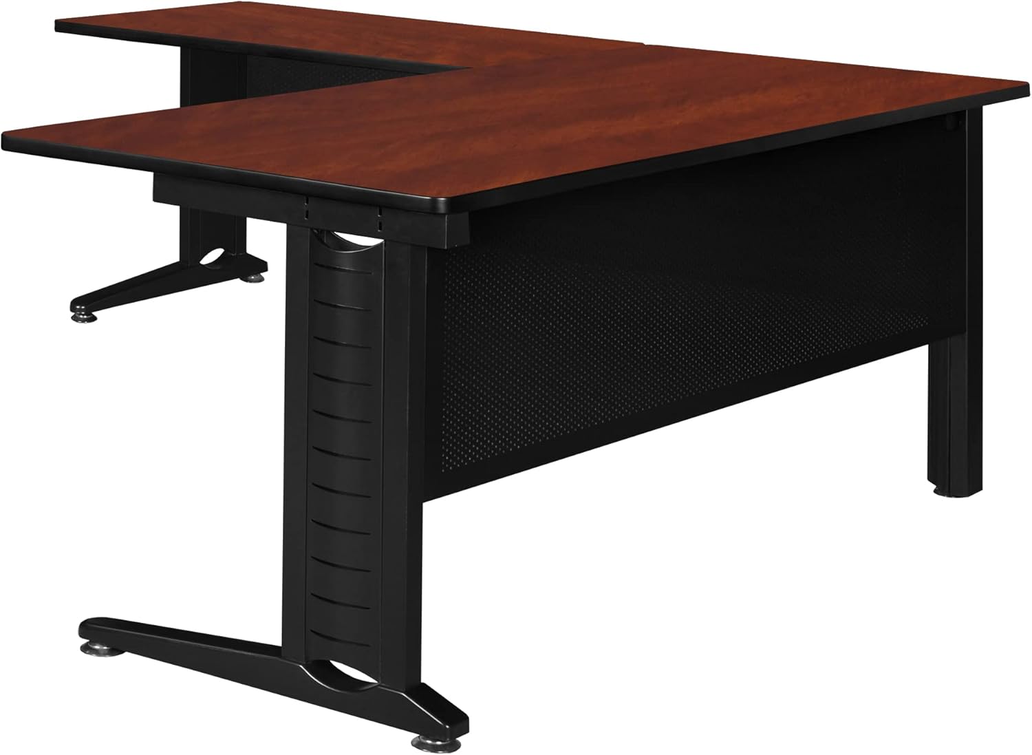 Regency Fusion 66 x 72 in. L Shape Desk Shell- Cherry