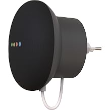 Holder for Google Nest Mini - Wall Mount - Compact - 2nd Gen - Hides Removing Cables Grey