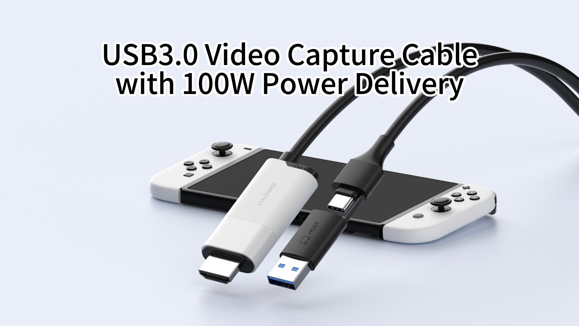 Amazon.com: Hagibis USB3.0 Video Capture Card with 100W PD, HDMI
