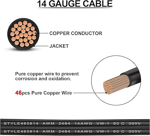 Miniatura 5 de iGreely Cable adaptador divisor en Y hembra y macho de 0.315 pulgadas de 0.315 pulgadas para panel solar, RV automotriz, estación de energía