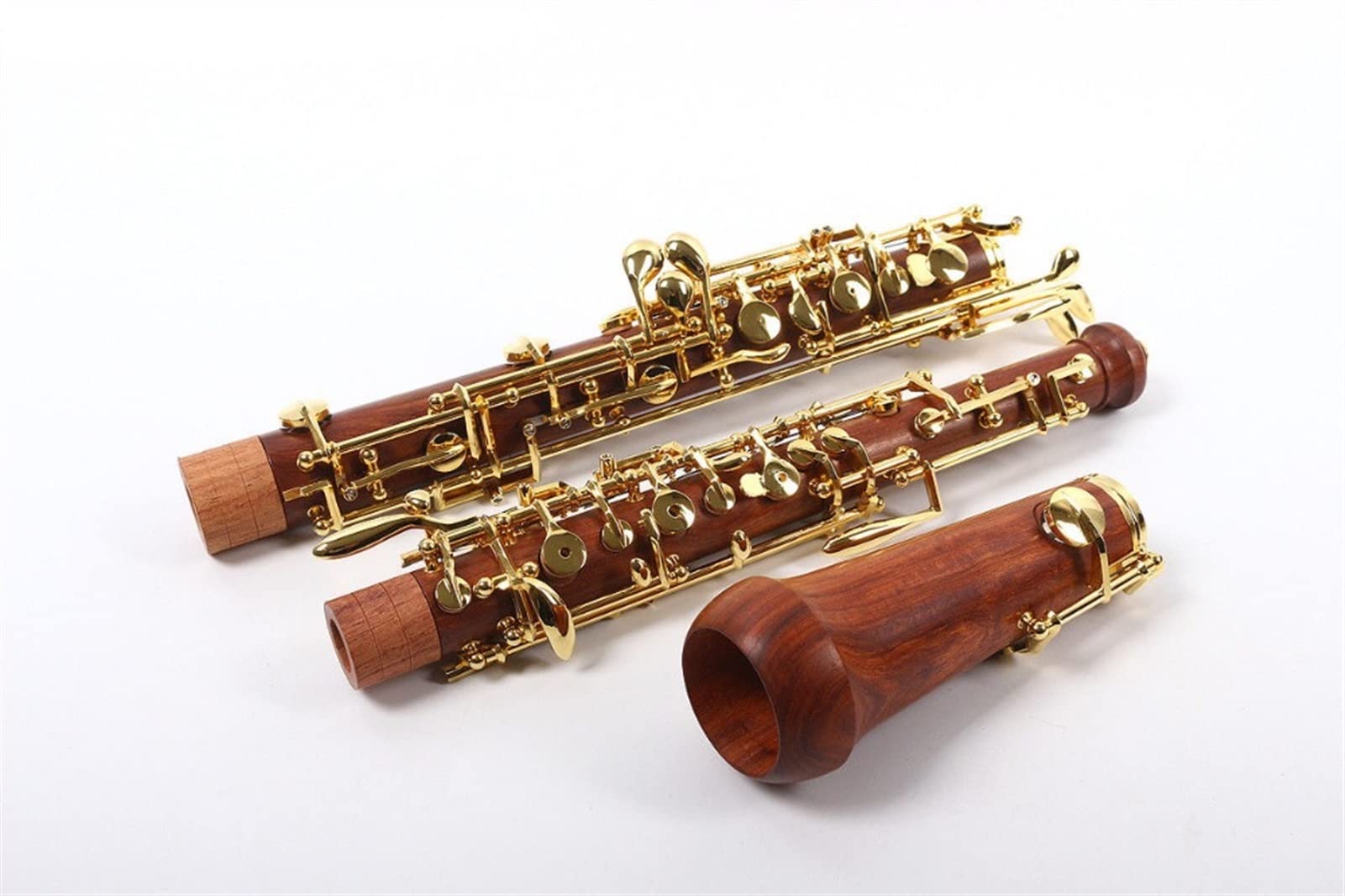 Oboe Anfänger Professionelles Rosenholz Oboe C-Taste Links F-Resonanz Goldener Plattierter Schlüssel Oboe zubehör