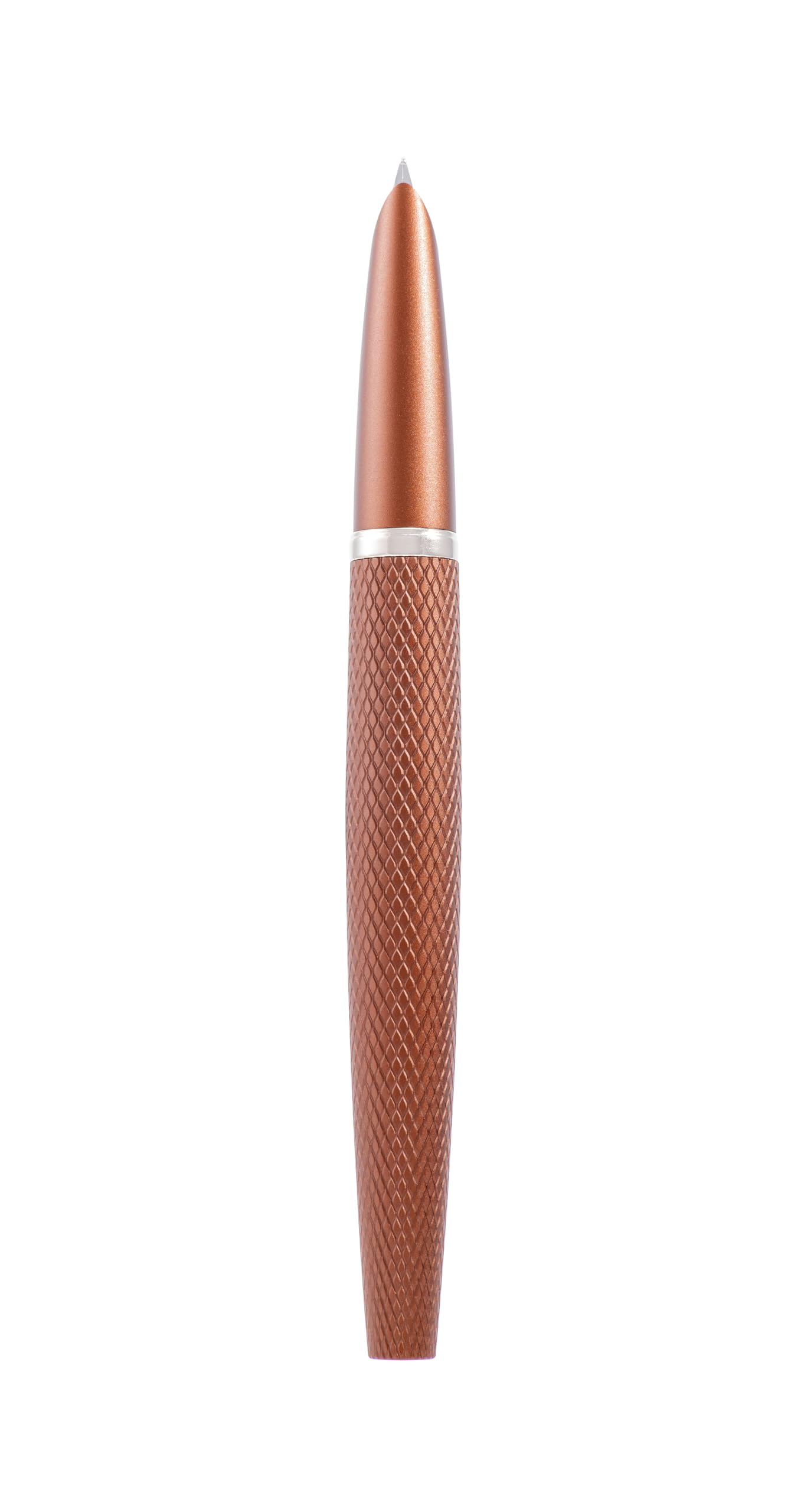 DIPLOMAT - Viper - Brown Guilloche Fountain Pen - Aluminium Body - Durable and Elegant - 5 Year Guarantee — image 1