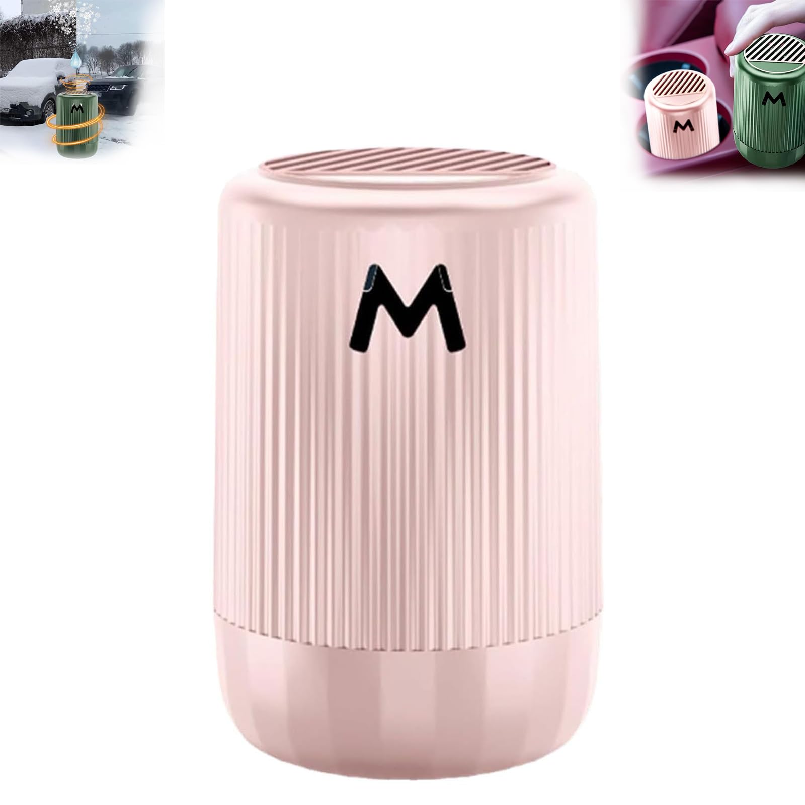 vljsfkh HEATWOLF™ Vehicle Microwave Molecular Deicing Instrument, Car Diffusers for Essential Oils, Portable Vehicle-Mounted Microwave Powerful Deicer, Solid Aromatherapy De-Icing Cup