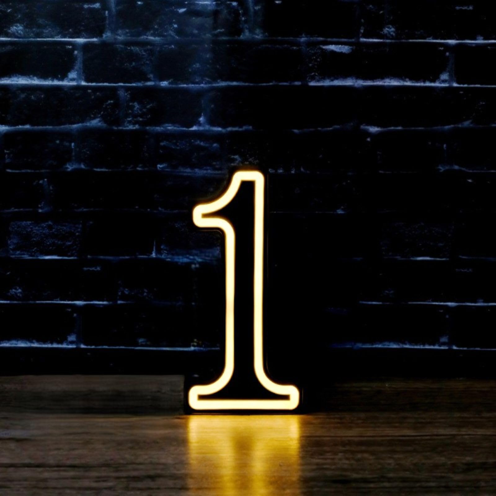 Jemnpela LED Marquee Letter Number Sign Lights Glitter Light Up Alphabet Figure Night Light for Birthday Party Wedding Home Bar Holiday Wall Decoration