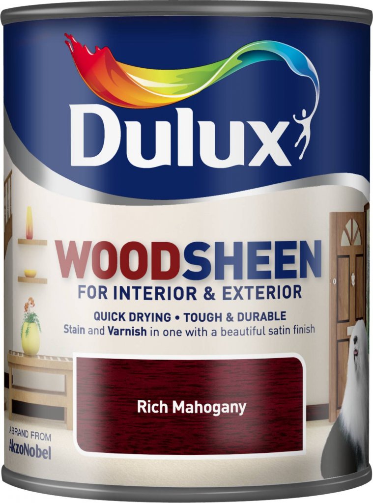 Dulux Brown Woodsheen 750Ml Rich Mahogany (195980)