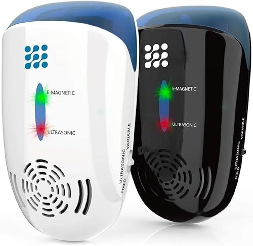 Paquete de 1 repelente ultrasónico eficaz de plagas  Electromagnético de pared + iónico  Mosquito, ratas, ratas, repelente de cucarachas en disponible en Yaxa Guatemala