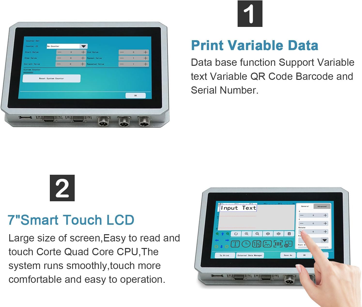 PEKOKO LBX1000 Printing Effect Demonstration