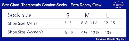 Miniatura 2 de Dr Comfort extra espacioso calcetines para mujer - negro - mediano