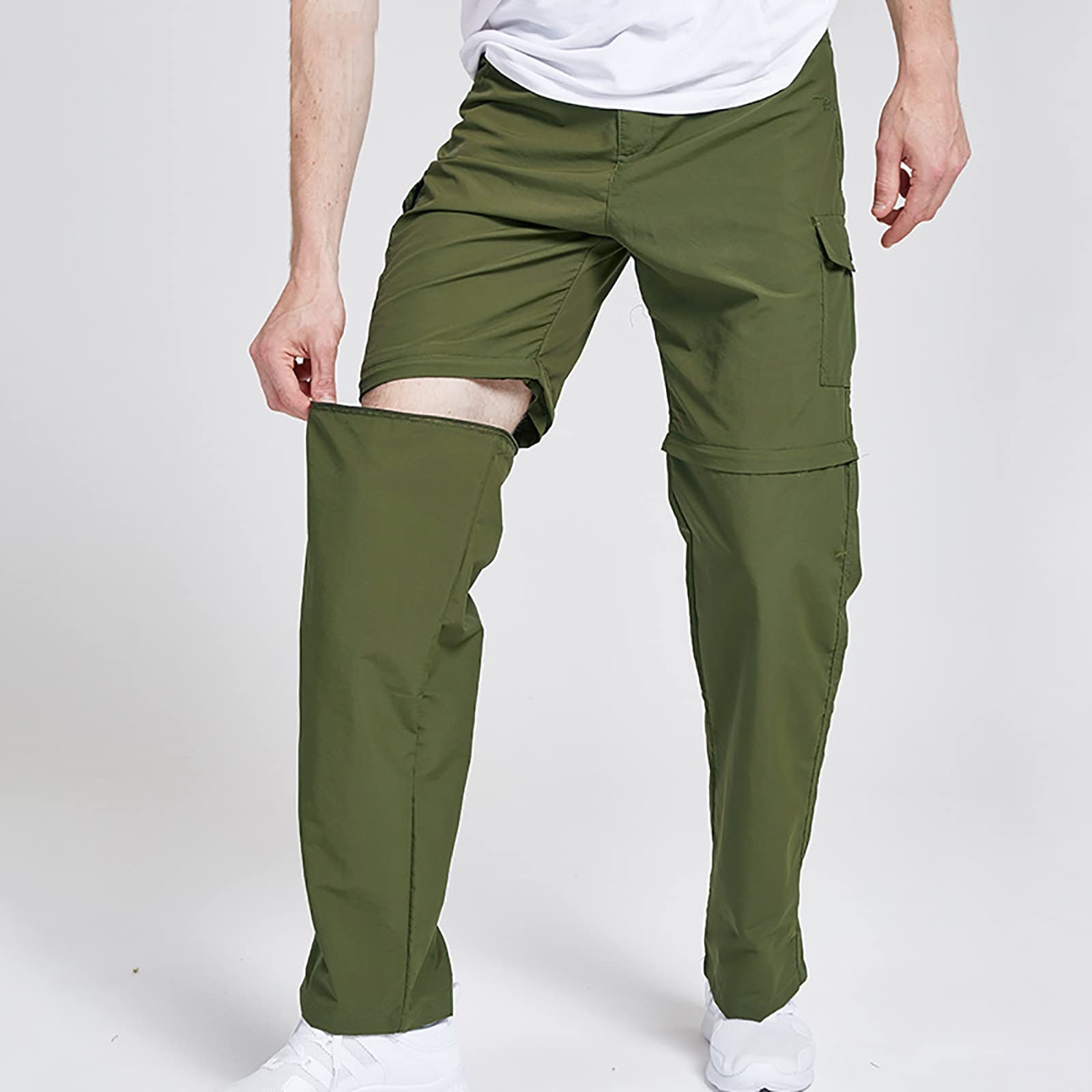 G&F Pantalones Trekking Hombre Softshell Impermeables y Anti-Viento Transpirables Pantalones para Montaña Escalada Running