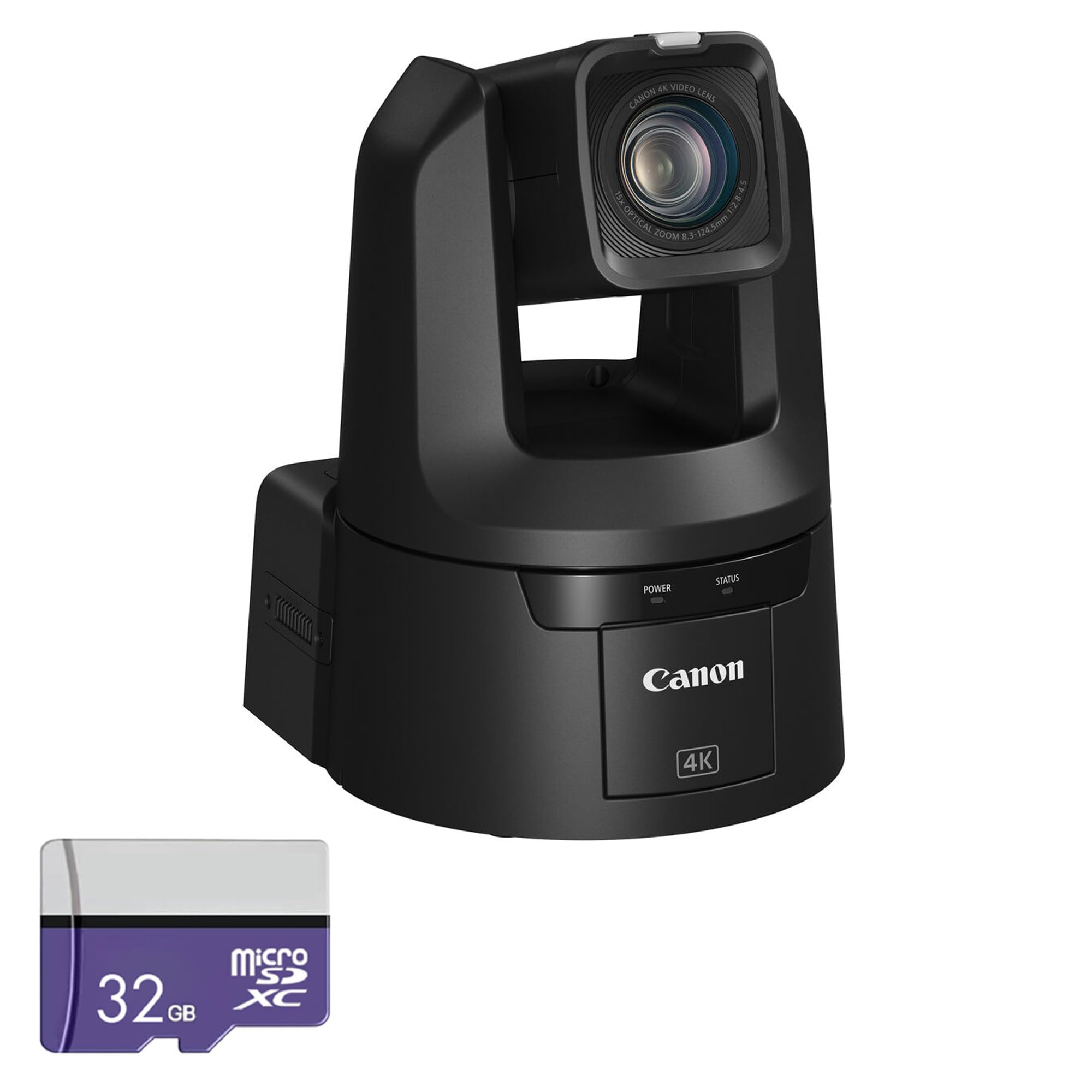 Canon CR-N500 4K NDI PTZ Camera with 15x Optical Zoom Bundle (Black) | UHD Video, NDI|HX, IP Streaming & Smooth Pan/Tilt Control | Great for Broadcast & Live Events (4839C001) + 32GB MicroSd Card-image-23