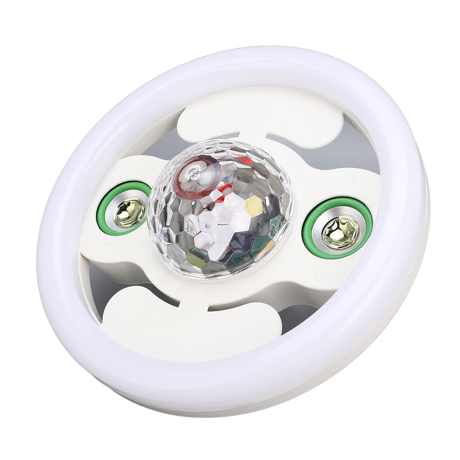 Luce LED Bluetooth con doppio altoparlante wireless E27 RGB, 48 W, lampada con cambio colore, telecomando per feste in casa