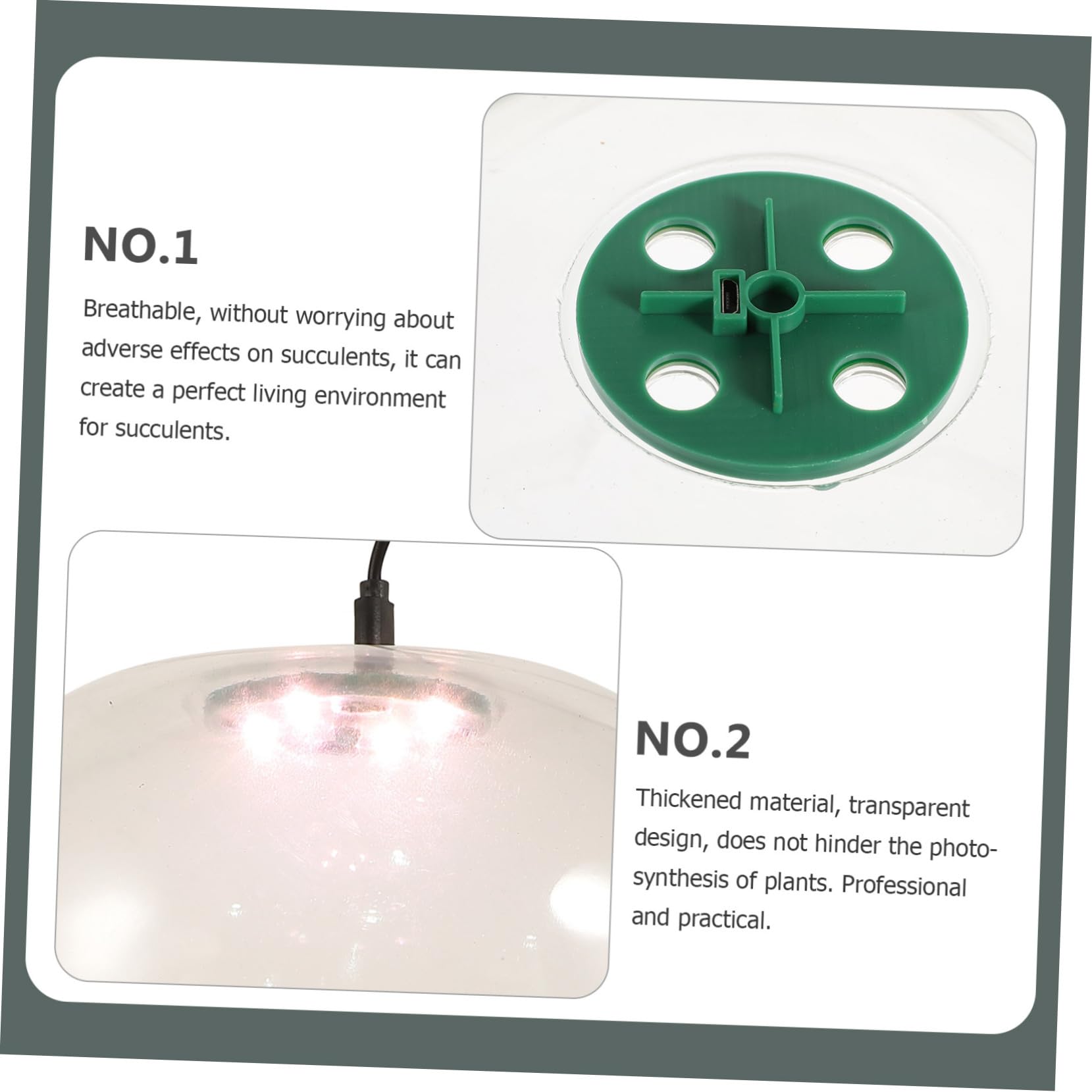De Transparente con Luz Led Cubierta Protectora Reutilizable para Jardín Invernadero Mini para De para Protección Invierno