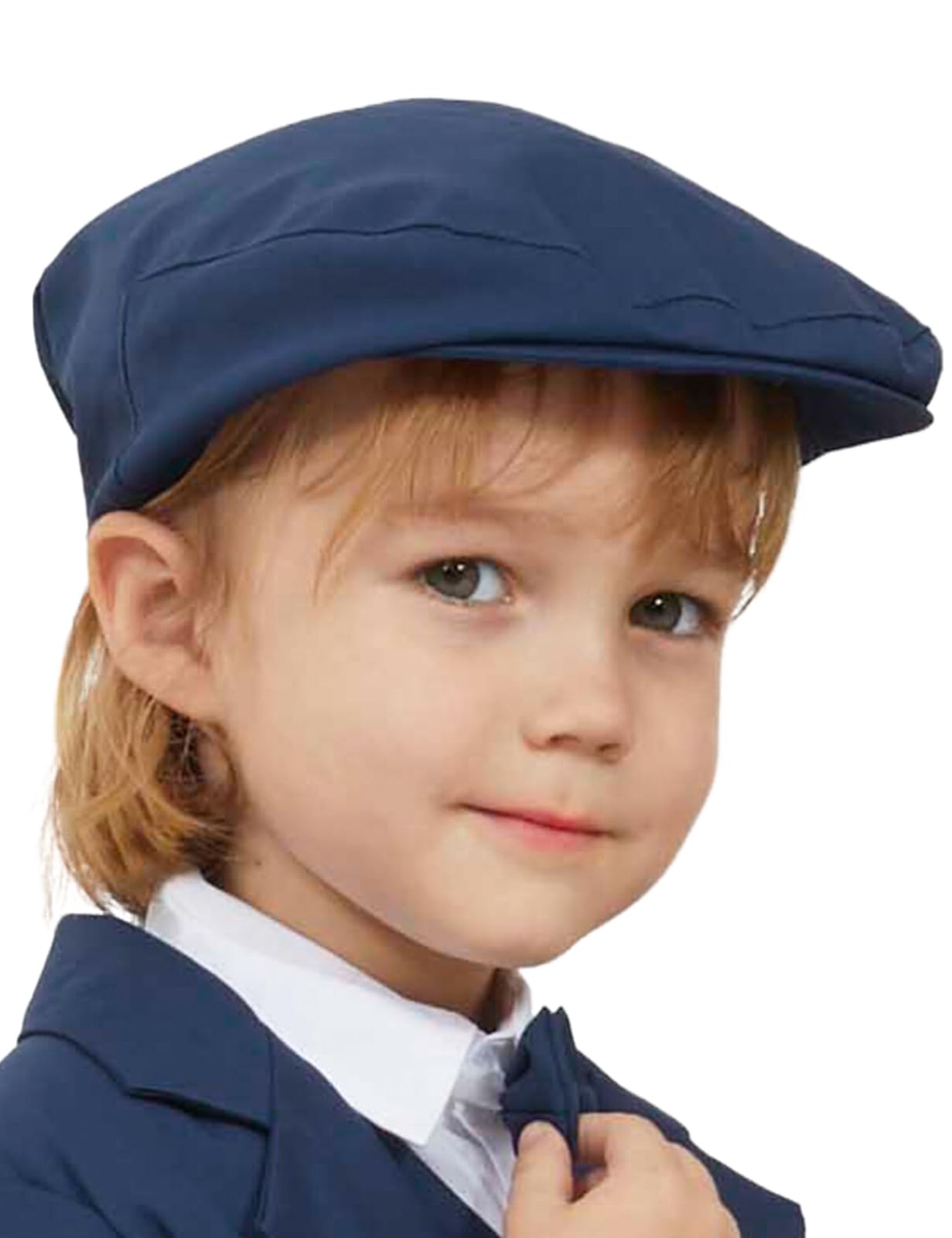 mintgreen Gorra de Estilo Newsboy para Bebé Niños Boina Retro a Cuadros Vintage Transpirable, 0-8 años