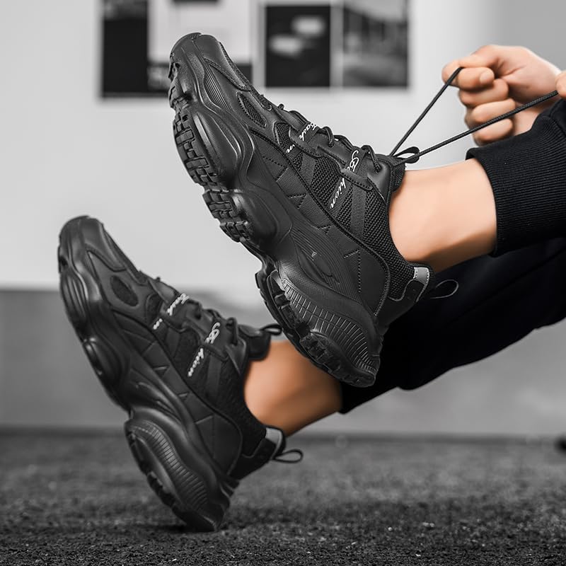 Men's Sneakers for Men Shoes Mens Tennis Trail Running Basketball Athletic Fashion Shoe Man White Black Size Runner
