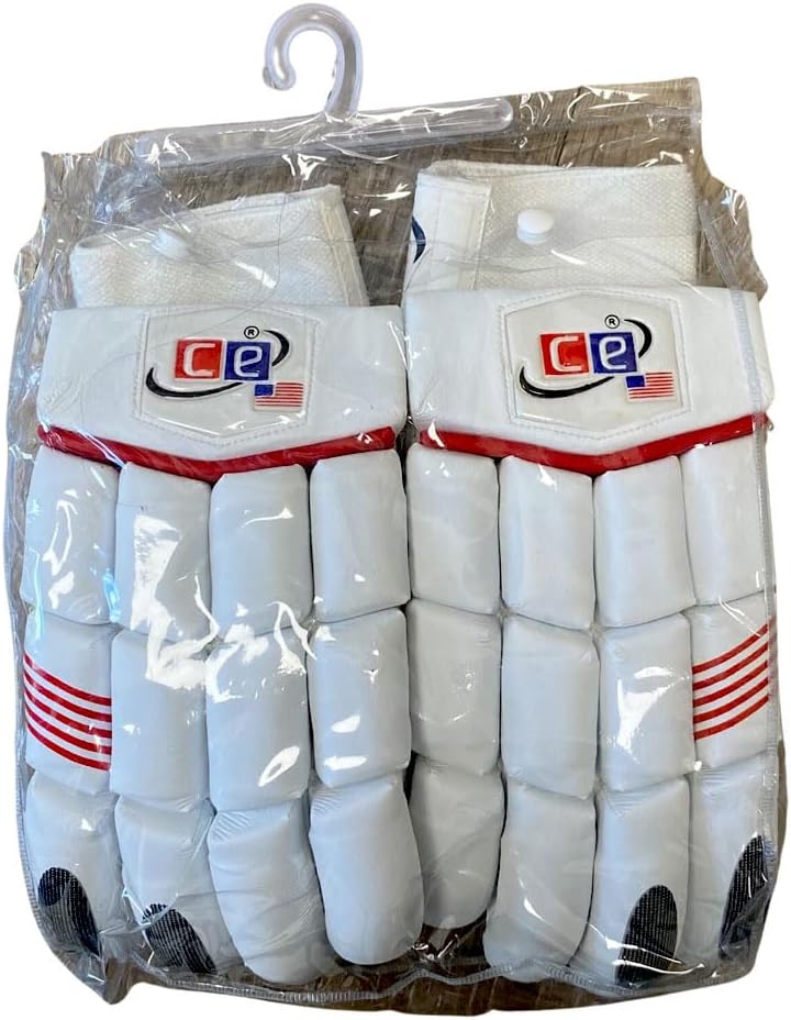 Cricket Batting Pads Legguards Ambidextrous & Gloves Right Handed Left Handed Mens Size