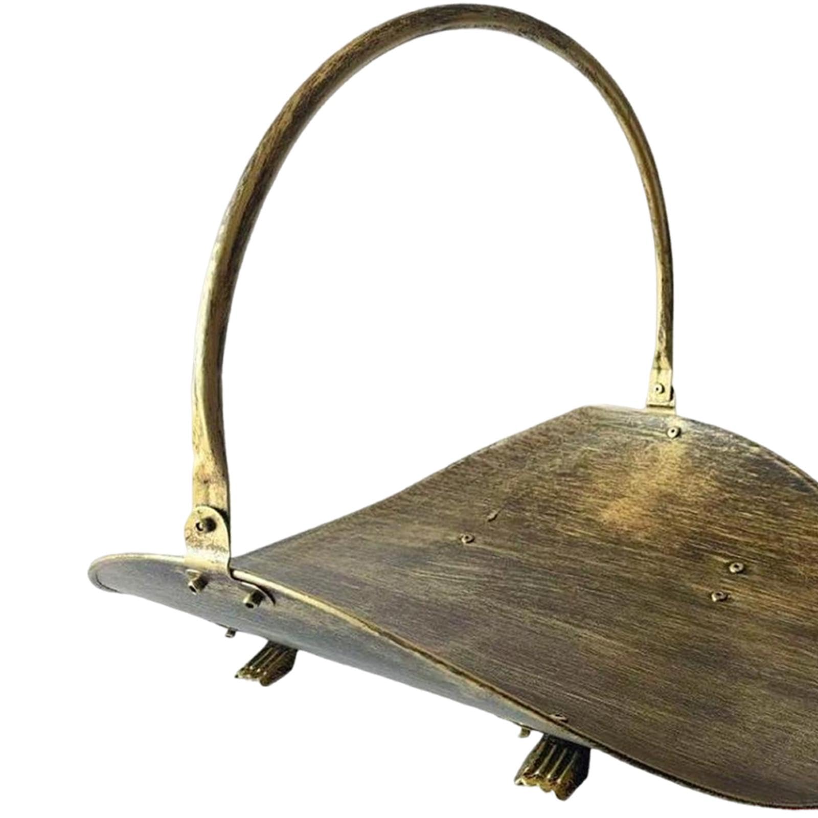 Fireplace Log Holder Sturdy Container For Fire Wood Portable Metal Wood Rack