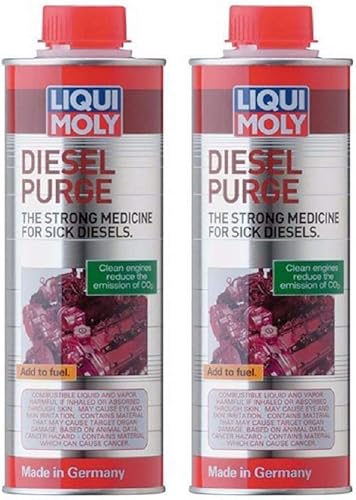 Liqui-Moly - Limpiador de inyección de purga diésel (16.9 fl oz, 16.9 onzas, juego de 2