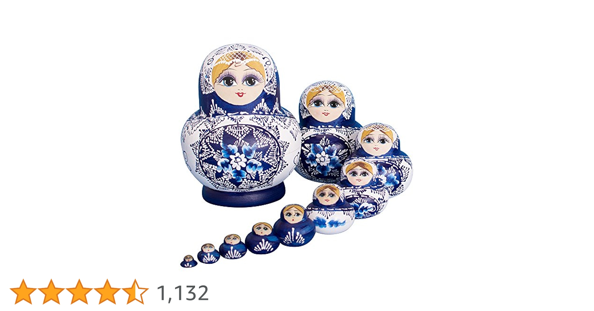 10個入りマトリョーシカ　大 MIDORI KOMATSU ミドリコマツ / 「Happy New Tiger」 タイガー