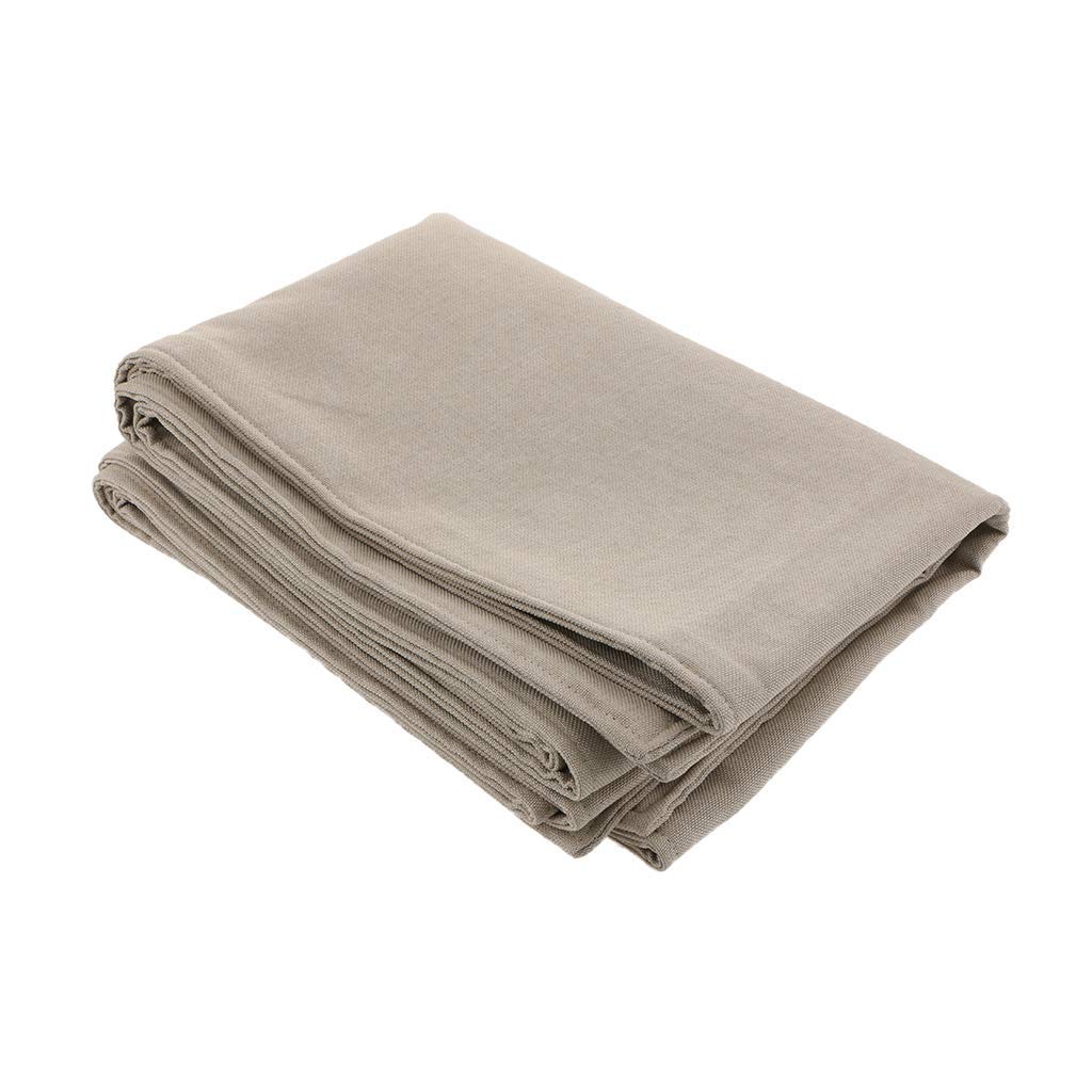 Tappeto da bagno a metà tondo in cotone con nappa, lavabile, senza pelucchi, antiscivolo, decorazione per pavimento