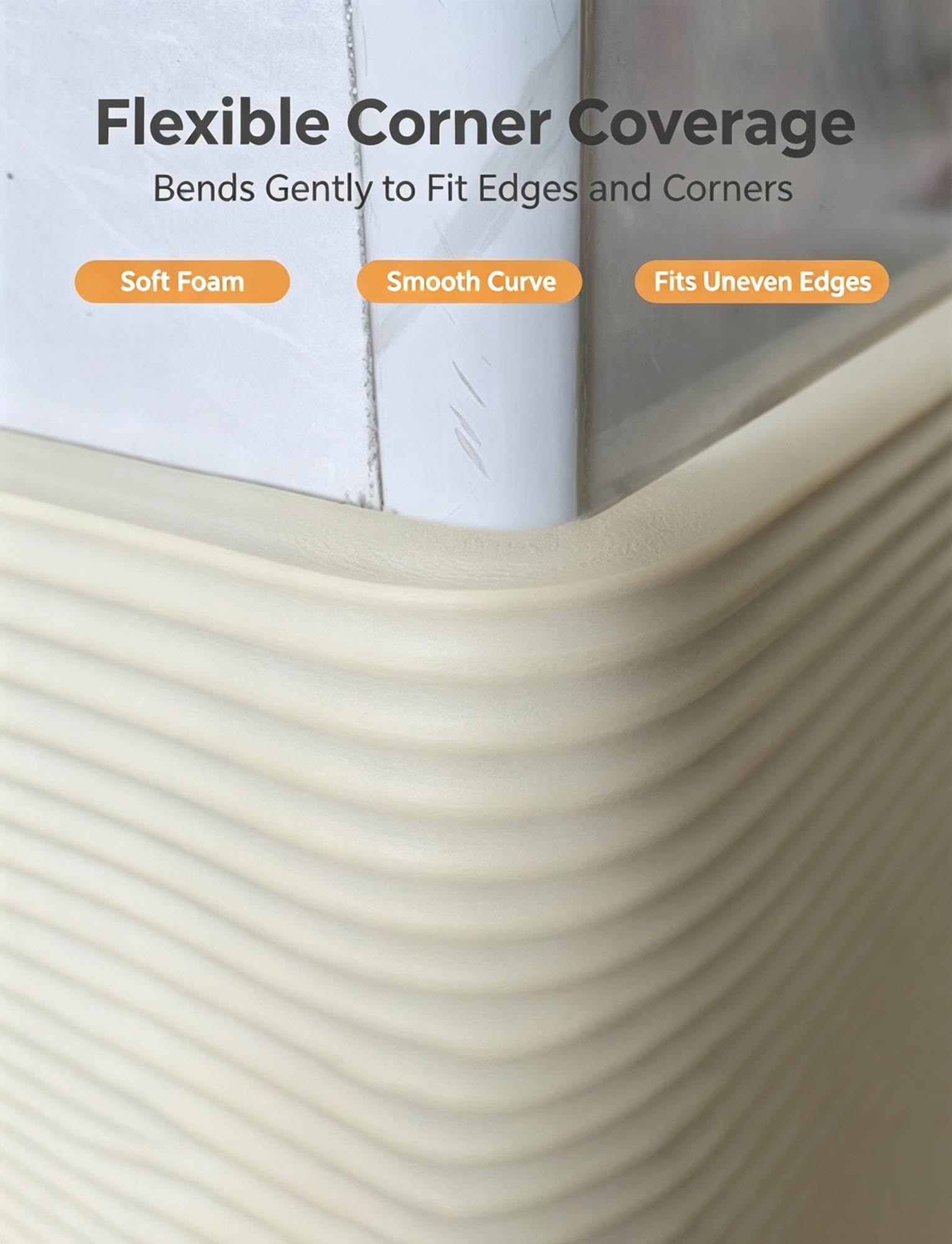 Protection Murale en Mousse NBR pour couloirs, colonnes et Murs Bas