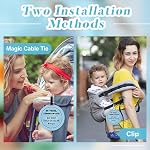 PLIGREAT 2 Pack Please Don't Touch or Kiss Baby Sign Baby Shower Gifts Stop Touching Baby Sign Hang Tags for Newborn Baby Girls Boys Preemies Stroller Baby Carrier Car Seat No Touching Baby Signage