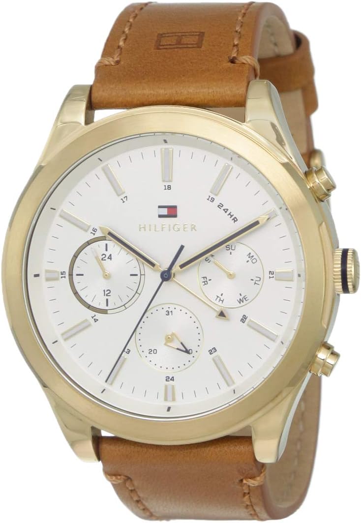 Tommy HilfigerAshton Analog Silver Dial Men's Watch-TH1791742