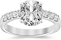 2 Carat GIA Certified Cushion Cut Diamond Engagement Ring in White Gold | G-H Color VS1-VS2 Clarity | Houston Diamond District