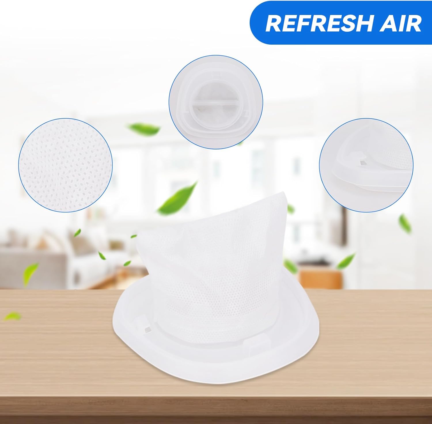 HNVCF10 Filter Replacement for Black and Decker Dustbuster Hand Vacuum HNVC115J06, HNVC115B22, HNVC215B10, HNV215B12, HNVC215BW52, HNVC220BCZ01, HNVC220BCP07 (3 Pack) image 3 of 7 B0F5HCL7Q8