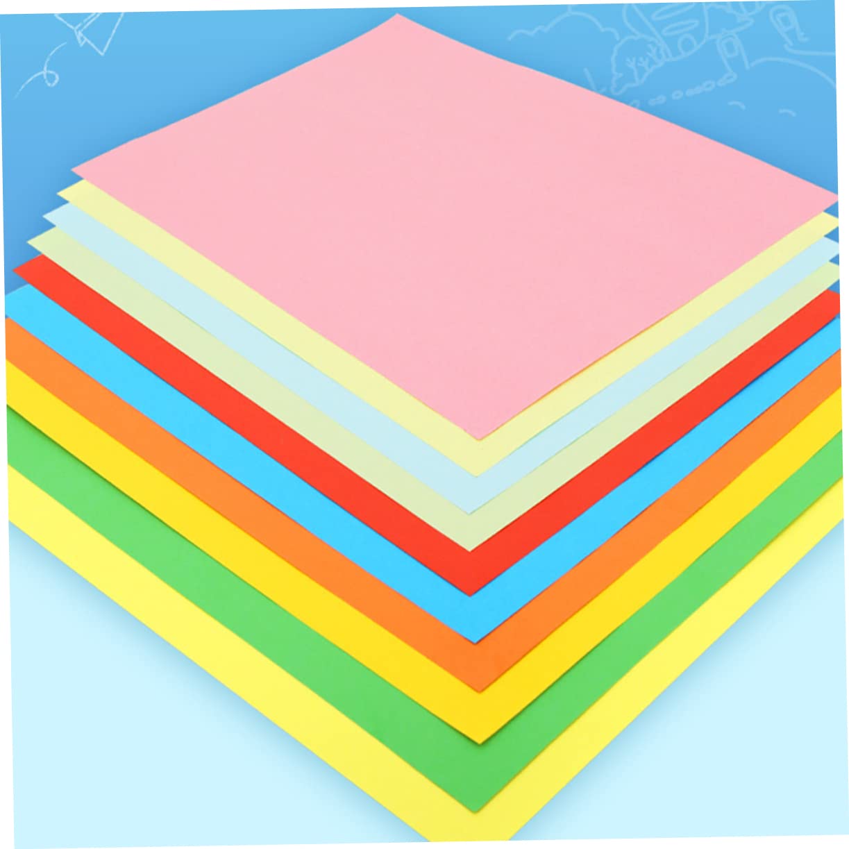 Artibetter 2packungen Farbpapier Bedruckbares Papier in Packung Geeignet Für Schreiben Drucken Und Diy-projekte Kopierfähiges Papier Für Schulbüro