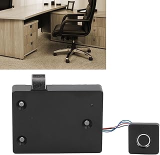 Schlüsselloser Versteckter Schubladensafe mit Fingerabdruck-Schloss und App-Steuerung für Zuhause, 500mAh Batterie