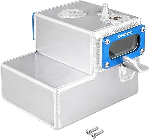 NICECNC Tanque de aceite ATV de refrigeración de aluminio compatible con Yamaha Raptor 700 700R 2013 2015-2018 2019 2020 2021 2022 2023Raptor 700R