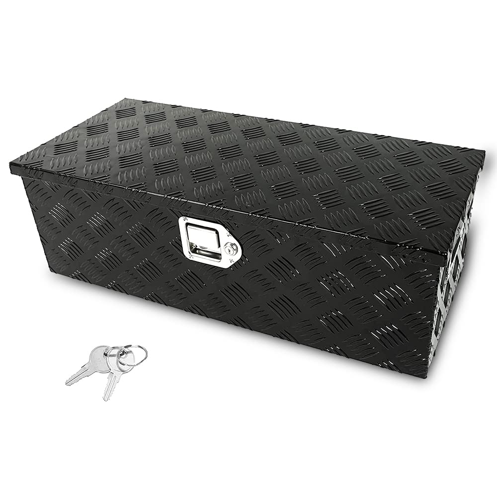 Buy 30 Inch Heavy Duty Aluminum Tool Box Underbody Flatbox for Truck