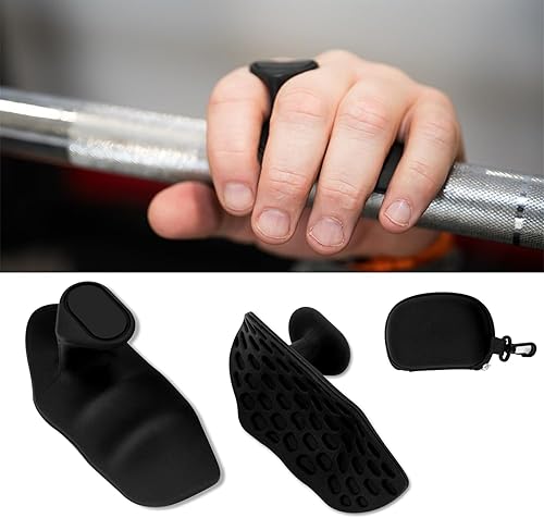 Miniatura 3 de Rypt Grip para ejercicio de culturismo, agarre de levantamiento de pesas, agarre de entrenamiento antideslizante para protección de manos, agarres