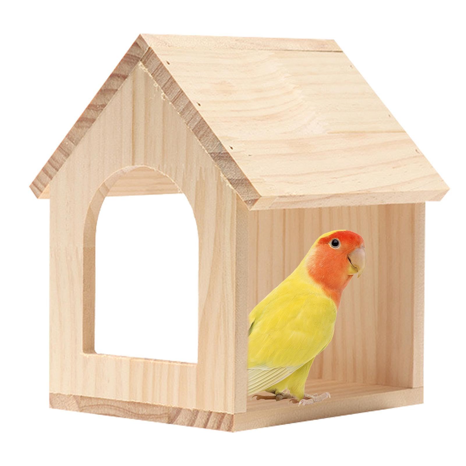 Amazon.co.jp: オカメインコの巣箱 - ケージ用換気構造インコの巣