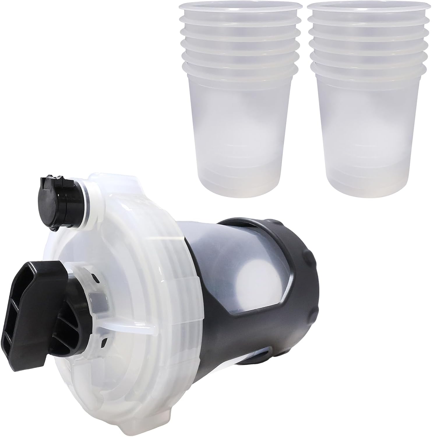 12PC 17A226 Paint Bags 17P550 Paint Bucket Fits for FLEXLINER System 32 OZ