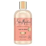 SheaMoisture Curl and Shine Coconut Shampoo Coconut & Hibiscus for Curly Hair Paraben Free Shampoo 13 oz