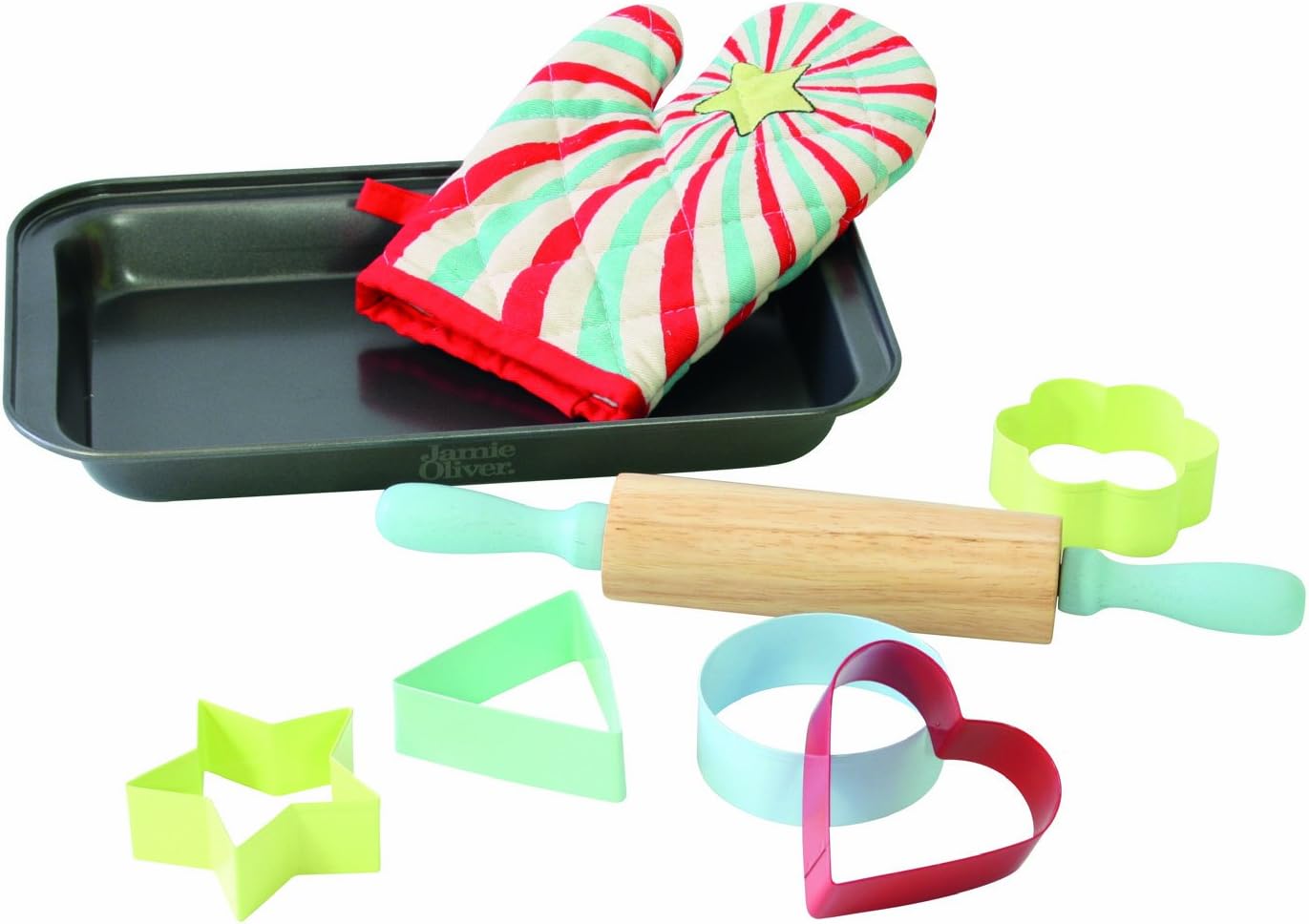 Jamie Oliver Junior Biscuits & Brownies Set Baking Kitchen Kids Cooking