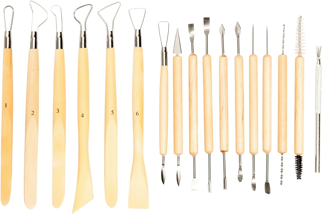 Jack Richeson 210563 69Piece Modeling Tool Canister Set,